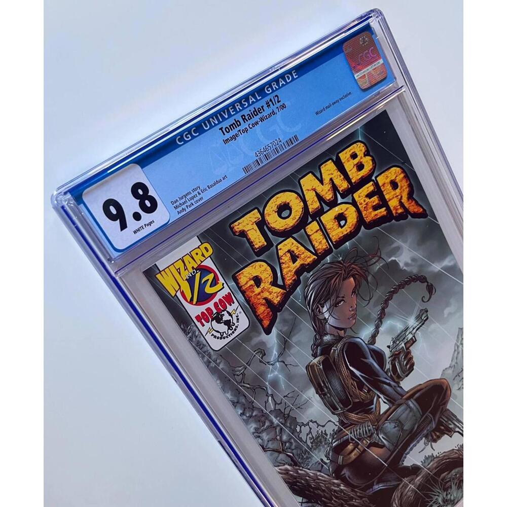 Tomb Raider Wizard 1/2 CGC 9.8 - Collector's vintage comic book 2000s - Picture 2 of 4